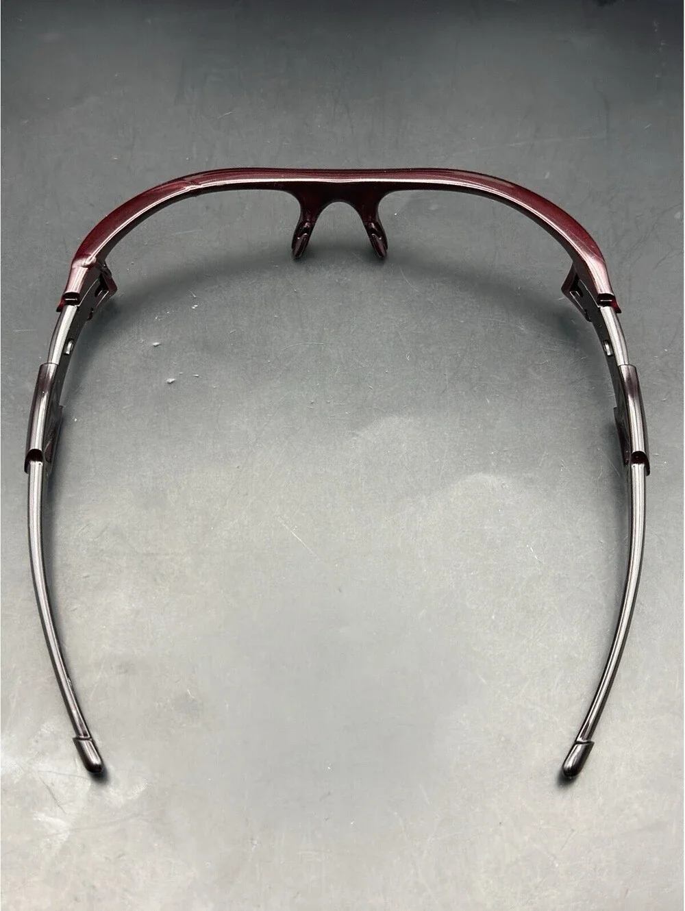 Oakley Flak Jacket Team Red/Dark Berry Frame